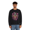 Hypnotic Swirl Face Crewneck Sweatshirt